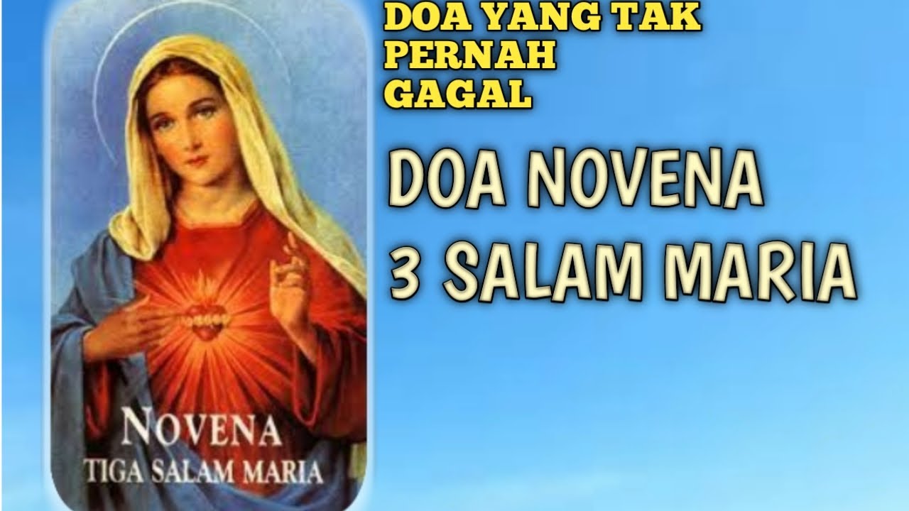 Detail Gambar Doa Novena Tak Pernah Gagal Nomer 6