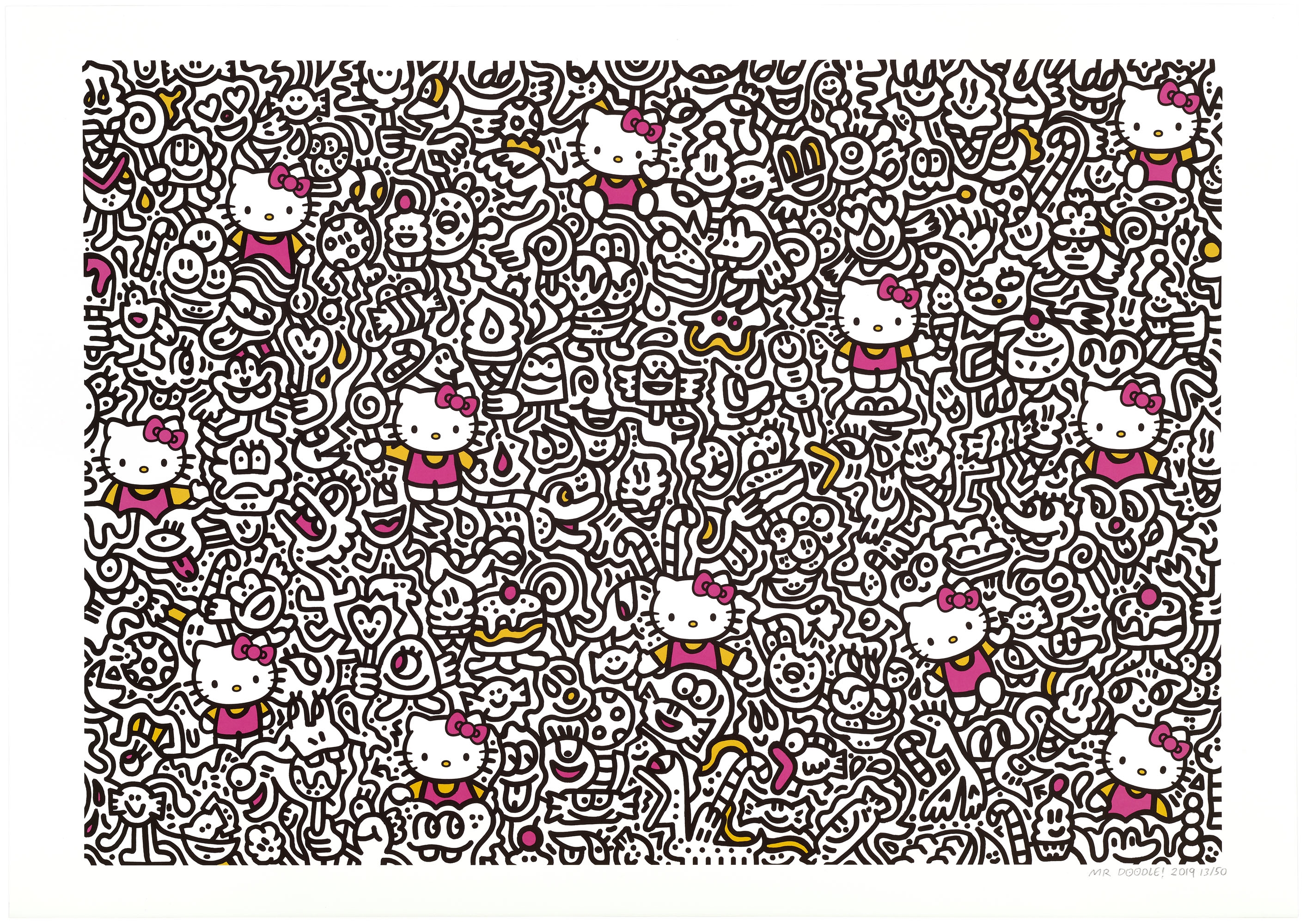 Detail Gambar Doodle Hello Kitty Nomer 2