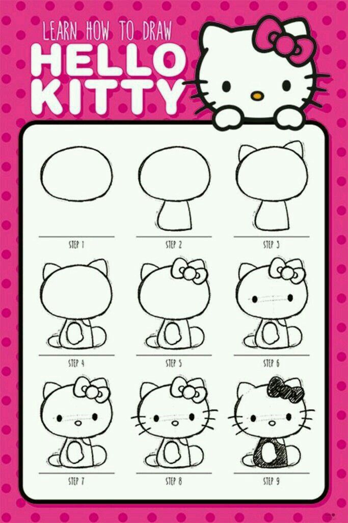 Detail Gambar Doodle Hello Kitty Nomer 17