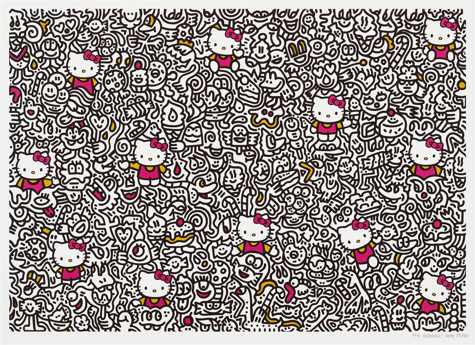 Detail Gambar Doodle Hello Kitty Nomer 30