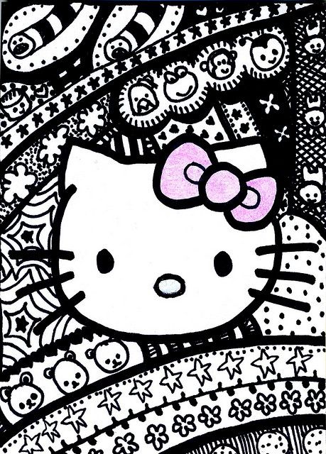 Detail Gambar Doodle Hello Kitty Nomer 6