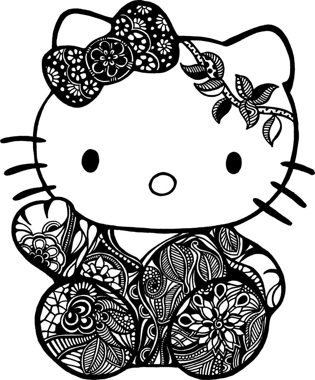 Detail Gambar Doodle Hello Kitty Nomer 10