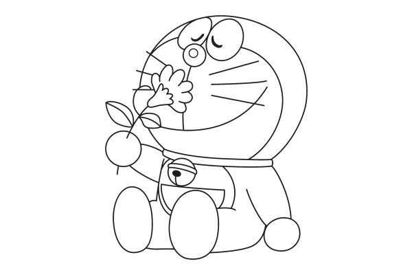 Detail Gambar Doraemon Dan Dorayaki Untuk Diwarnai Nomer 20