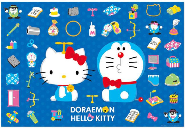 Detail Gambar Doraemon Gambar Hello Kitty Nomer 21