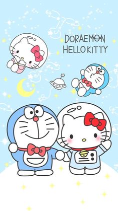 Detail Gambar Doraemon Gambar Hello Kitty Nomer 6