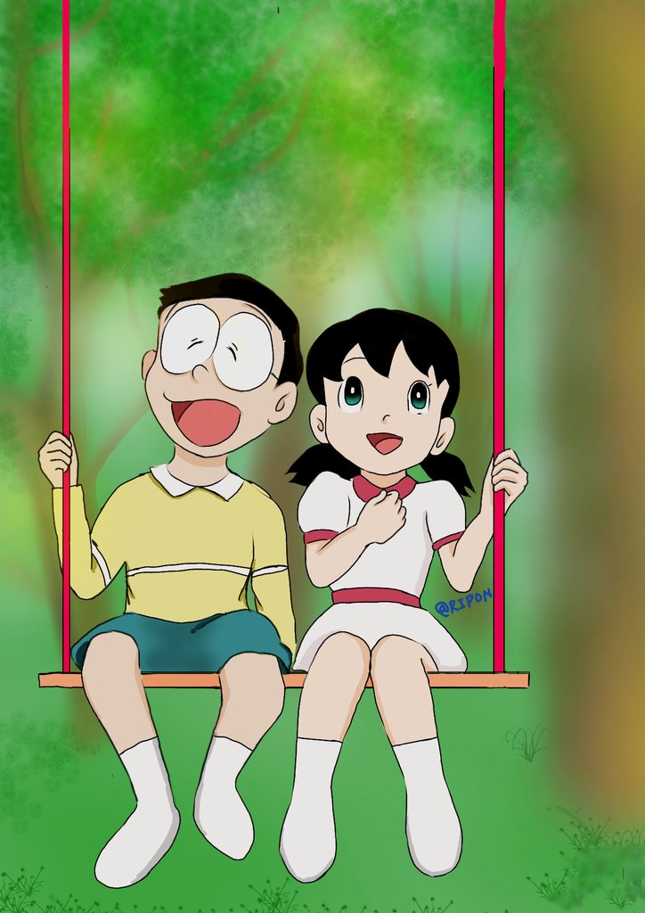 Detail Gambar Doraemon Nobita Dan Shizuka Nomer 14