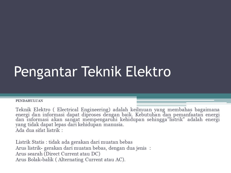 Detail Gambar Elektro Untuk Powerpoint Nomer 36