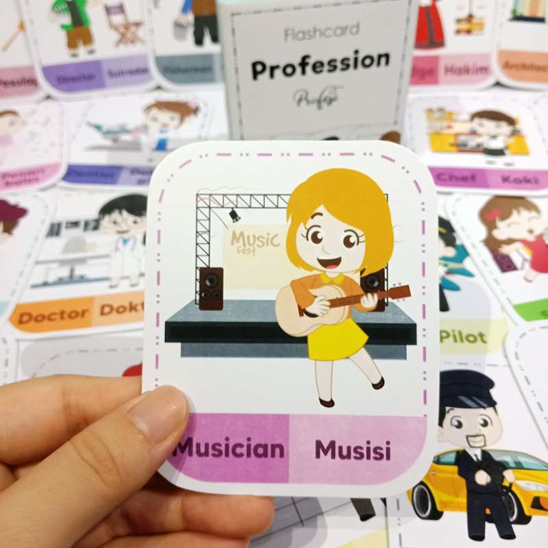 Detail Gambar Flashcard Pekerjaan Untuk Anak Anak Nomer 17