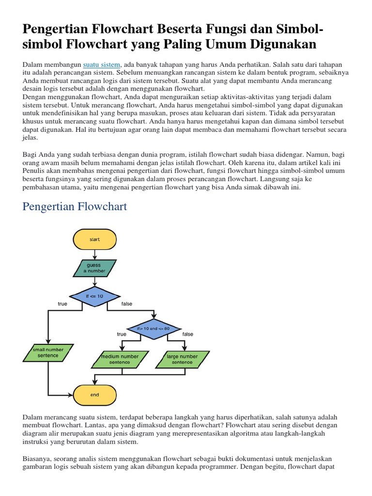 Detail Gambar Flowchart Dan Fungsinya Nomer 39