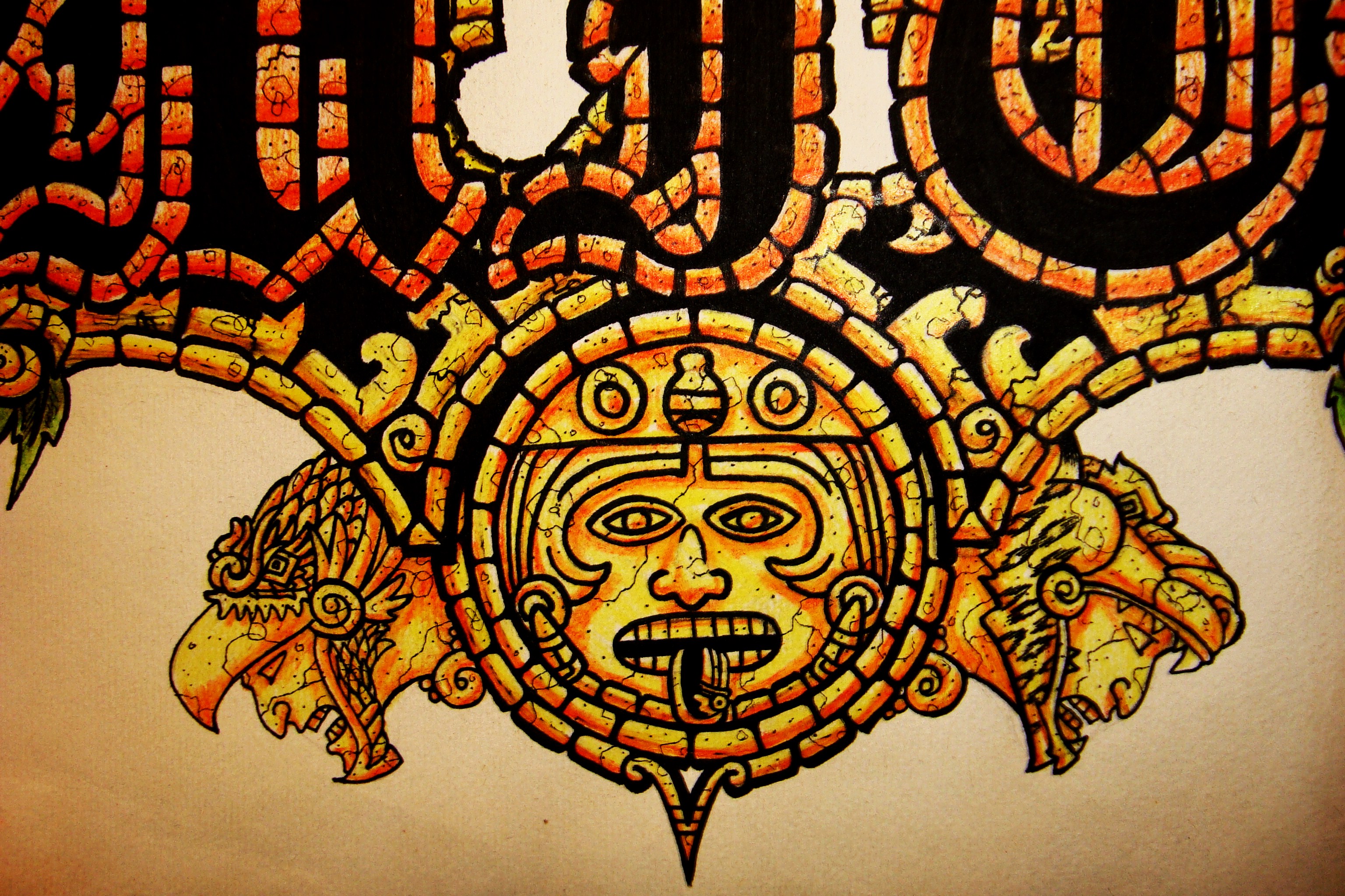 Detail Gambar Gambar Artistik Aztec Nomer 2