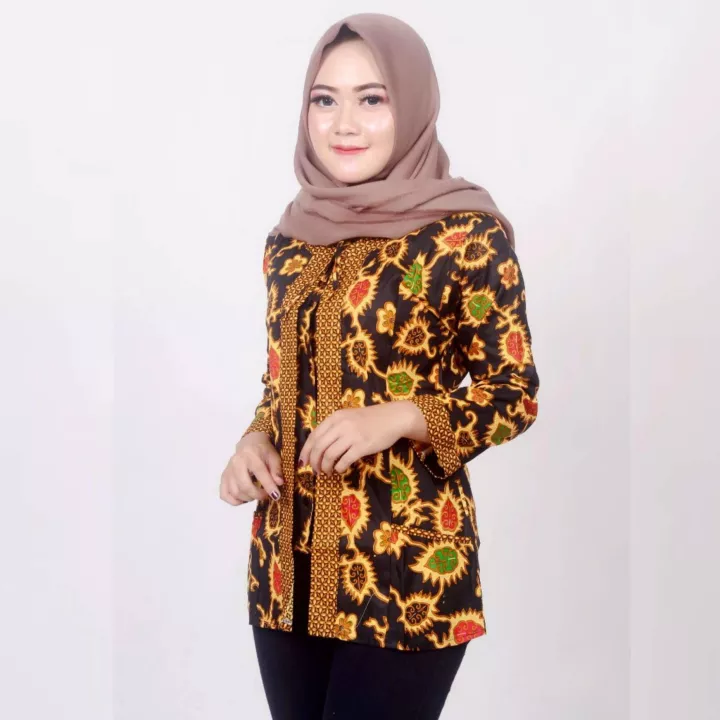 Detail Gambar Gambar Model Baju Batik Untuk Kerja Nomer 20