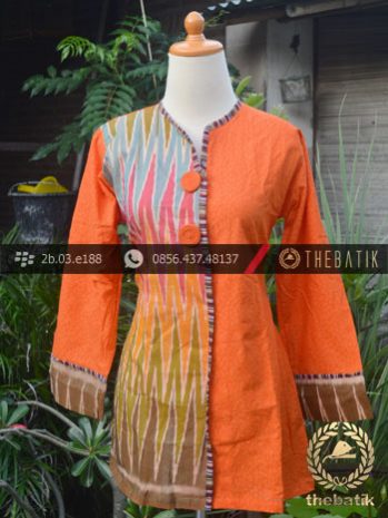 Detail Gambar Gambar Model Baju Batik Untuk Kerja Nomer 38