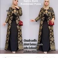 Detail Gambar Gamis Batik Untuk Pesta Nomer 35