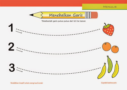 Detail Gambar Garis Putus Putus Untuk Anak Paud Nomer 11