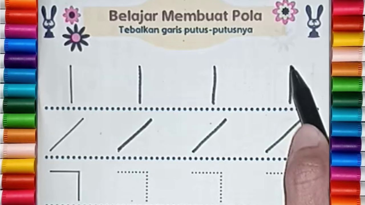 Detail Gambar Garis Putus Putus Untuk Anak Paud Nomer 27