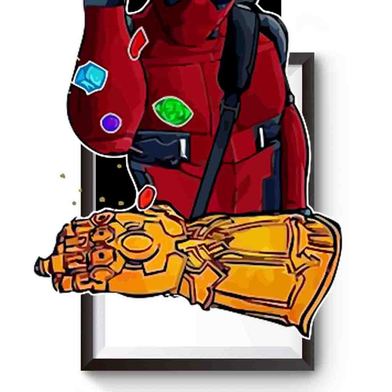 Detail Deadpool With Infinity Gauntlet Nomer 2