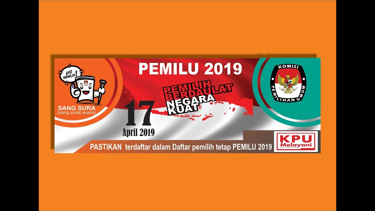 Detail Download Logo Kpu 17 April 2019 Cdr Nomer 23