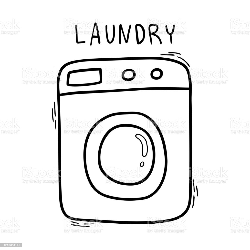 Detail Download Logo Laundry Kartun Hitam Putih Nomer 6