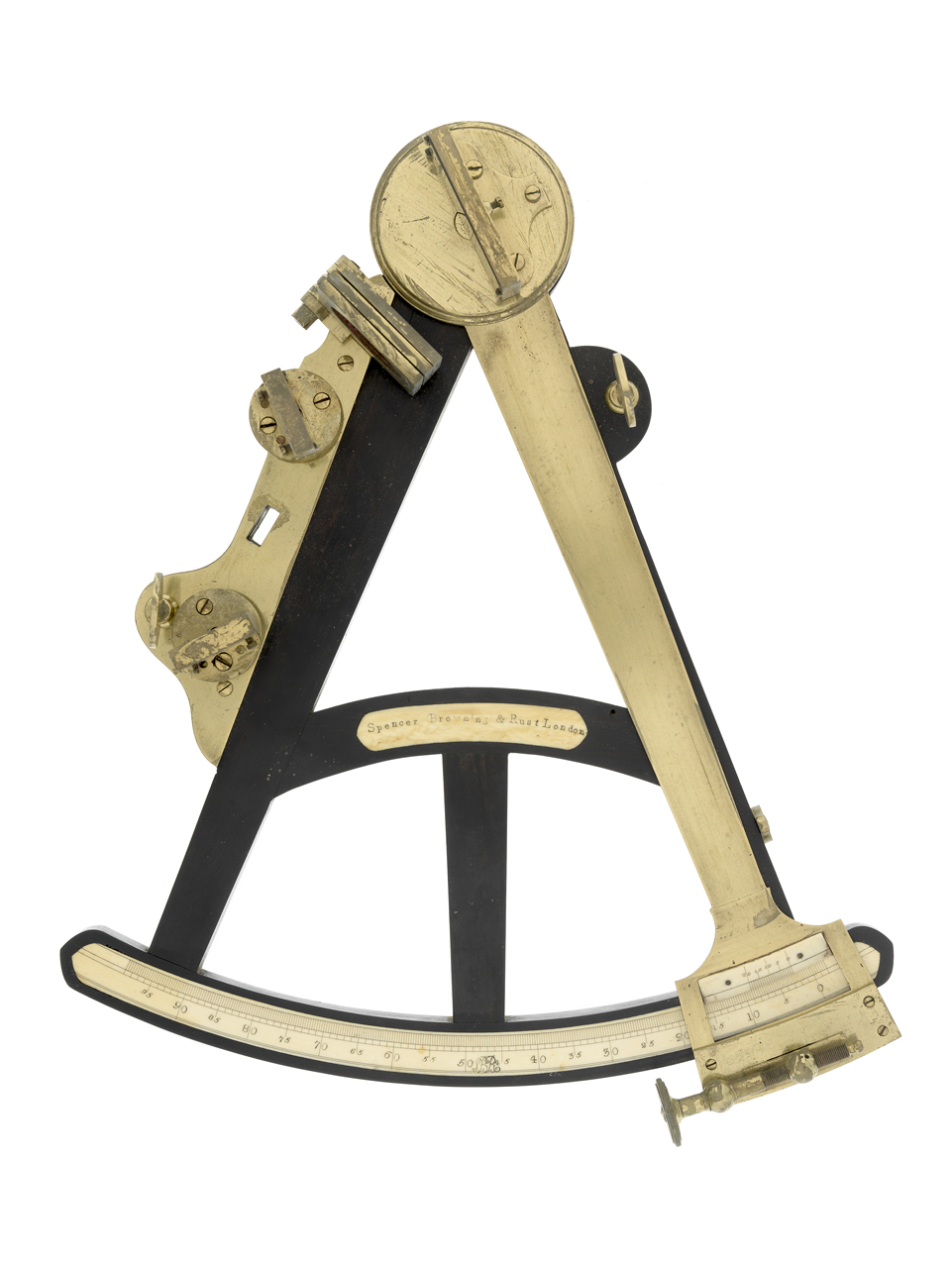 Detail Octant Navigation Instrument Nomer 5