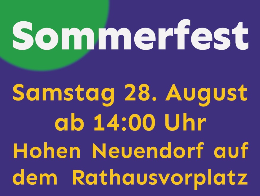 Detail Plakat Sommerfest Nomer 17