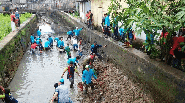 Detail Gambar Gotong Royong Di Masyarakat Beserta Penjelasannya Dari Gambar Tersebut Nomer 2