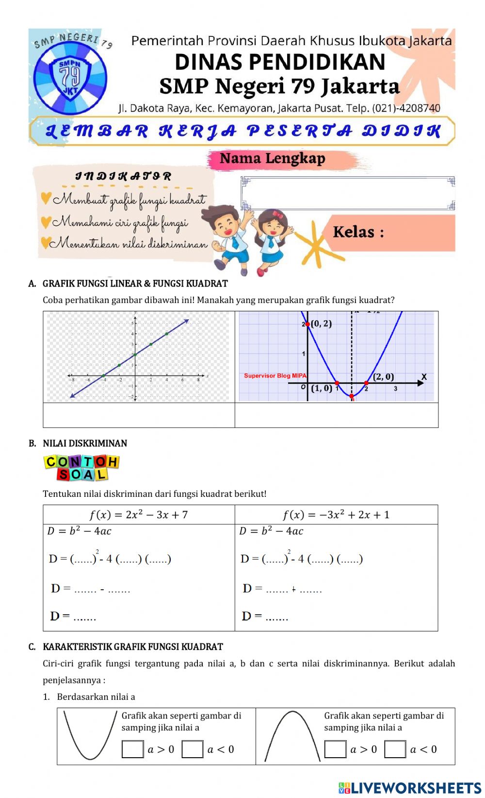 Detail Gambar Grafik Fungsi Nomer 29