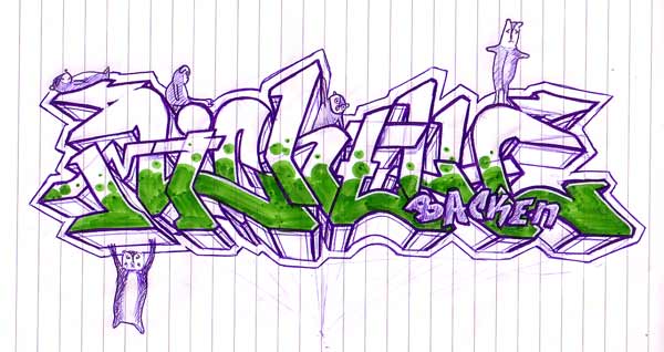 Detail Gambar Grafiti Di Buku Tulis Nomer 46