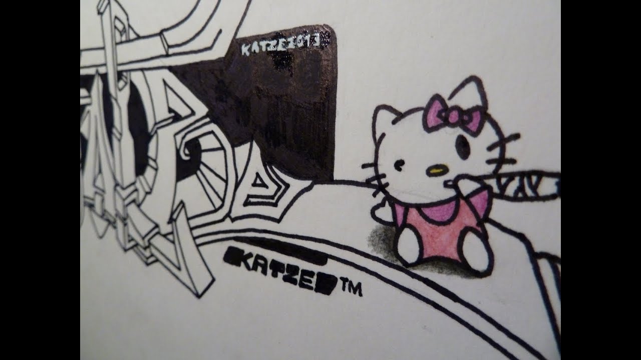 Detail Gambar Grafiti Hello Kitty Nomer 19