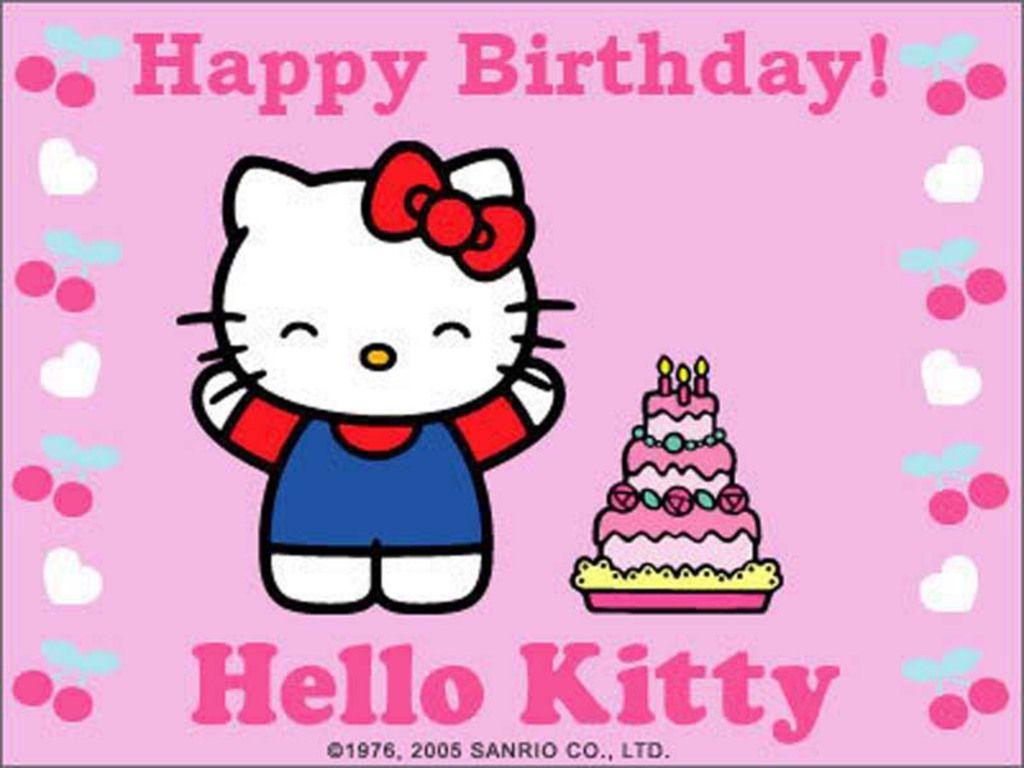 Detail Gambar Happy Birthday Hello Kitty Nomer 6