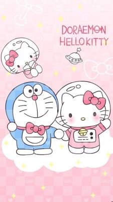 Detail Gambar Hello Kitty Dan Doraemon Nomer 10
