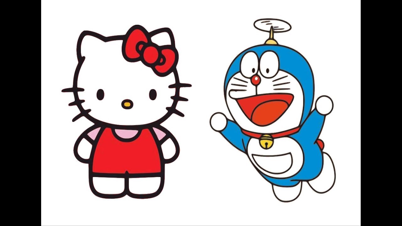 Detail Gambar Hello Kitty Dan Doraemon Nomer 42