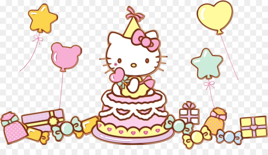 Detail Gambar Hello Kitty Happy Birthday Nomer 17