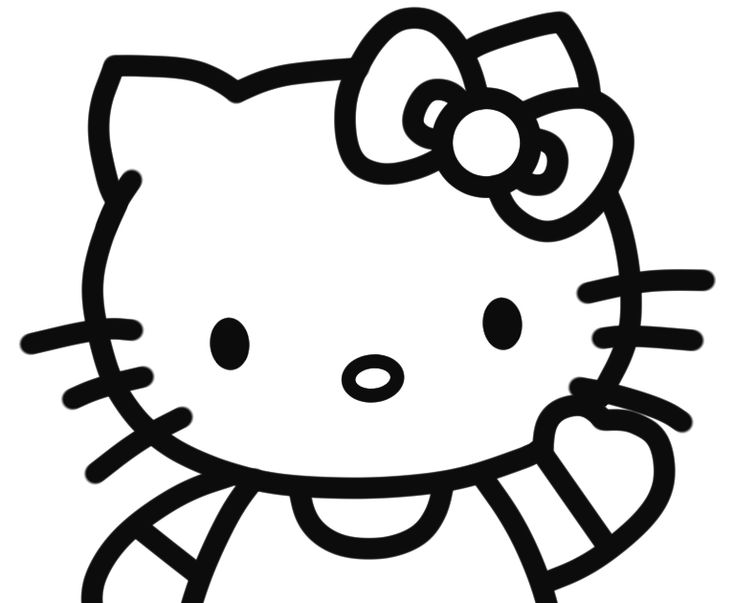 Gambar Hello Kitty Sketsa - KibrisPDR