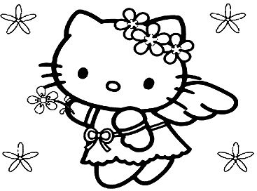 Detail Gambar Hello Kitty Sketsa Nomer 14