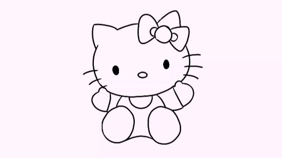 Detail Gambar Hello Kitty Sketsa Nomer 15