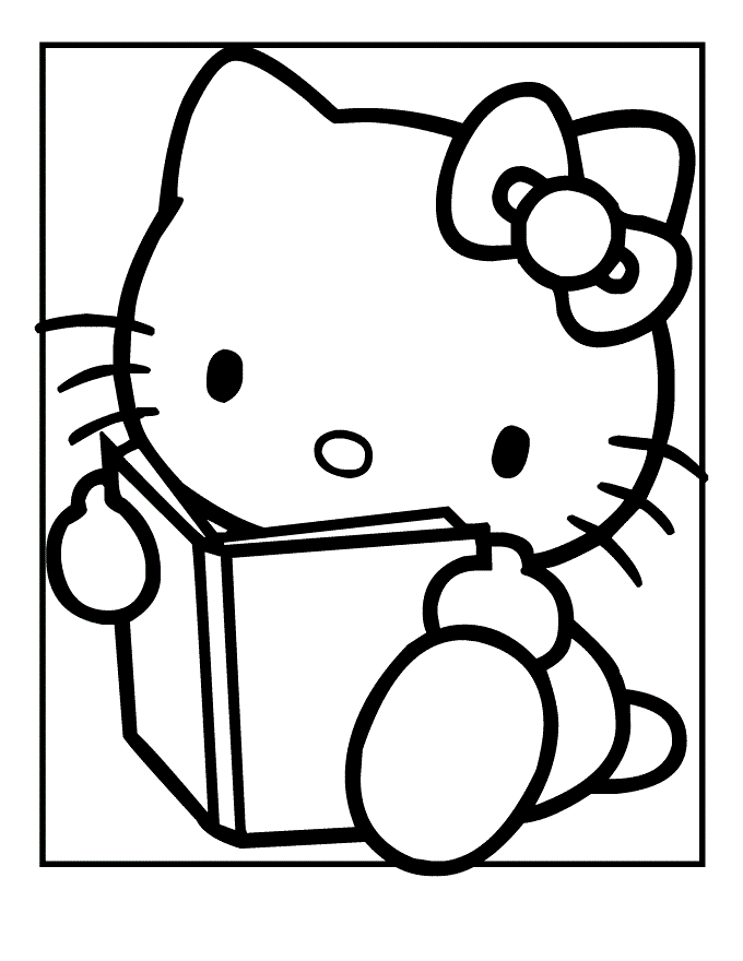 Detail Gambar Hello Kitty Sketsa Nomer 22