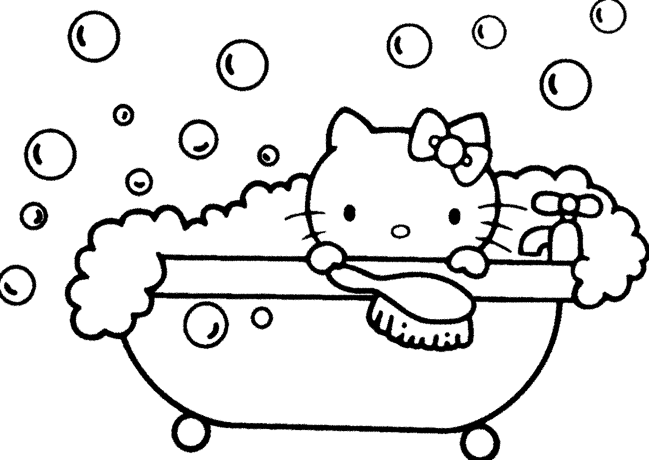 Detail Gambar Hello Kitty Sketsa Nomer 38