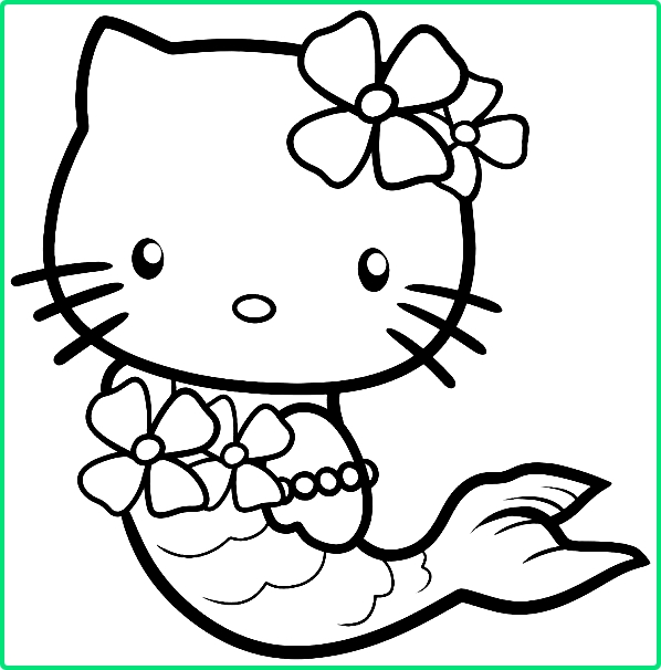 Detail Gambar Hello Kitty Sketsa Nomer 40