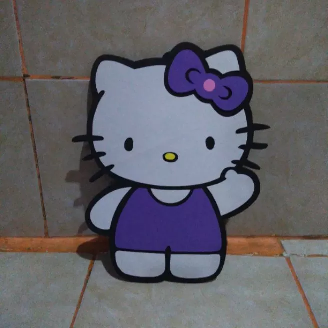 Detail Gambar Hello Kitty Ungu Nomer 16