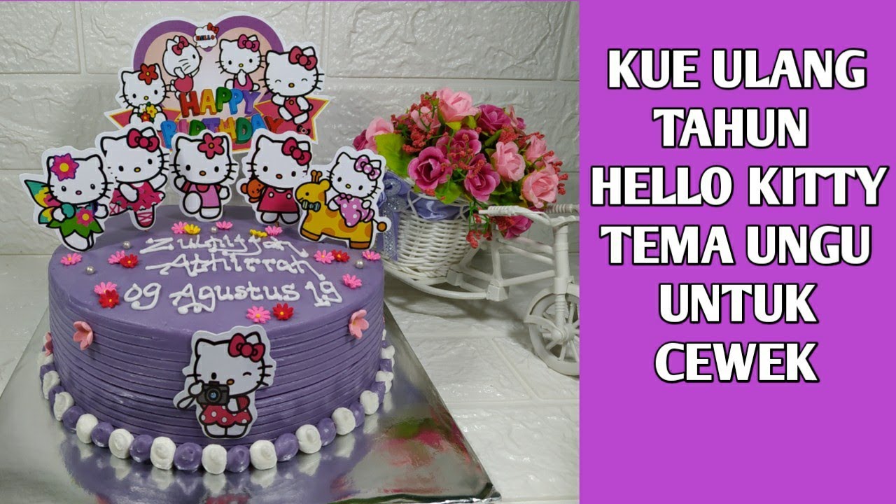 Detail Gambar Hello Kitty Ungu Nomer 28