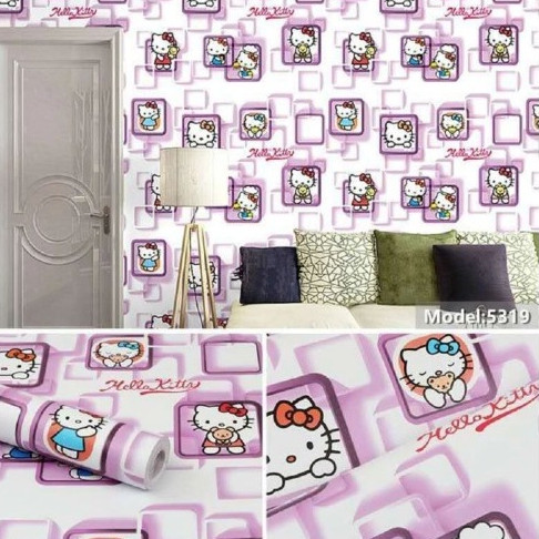 Download Gambar Hello Kitty Ungu Nomer 47