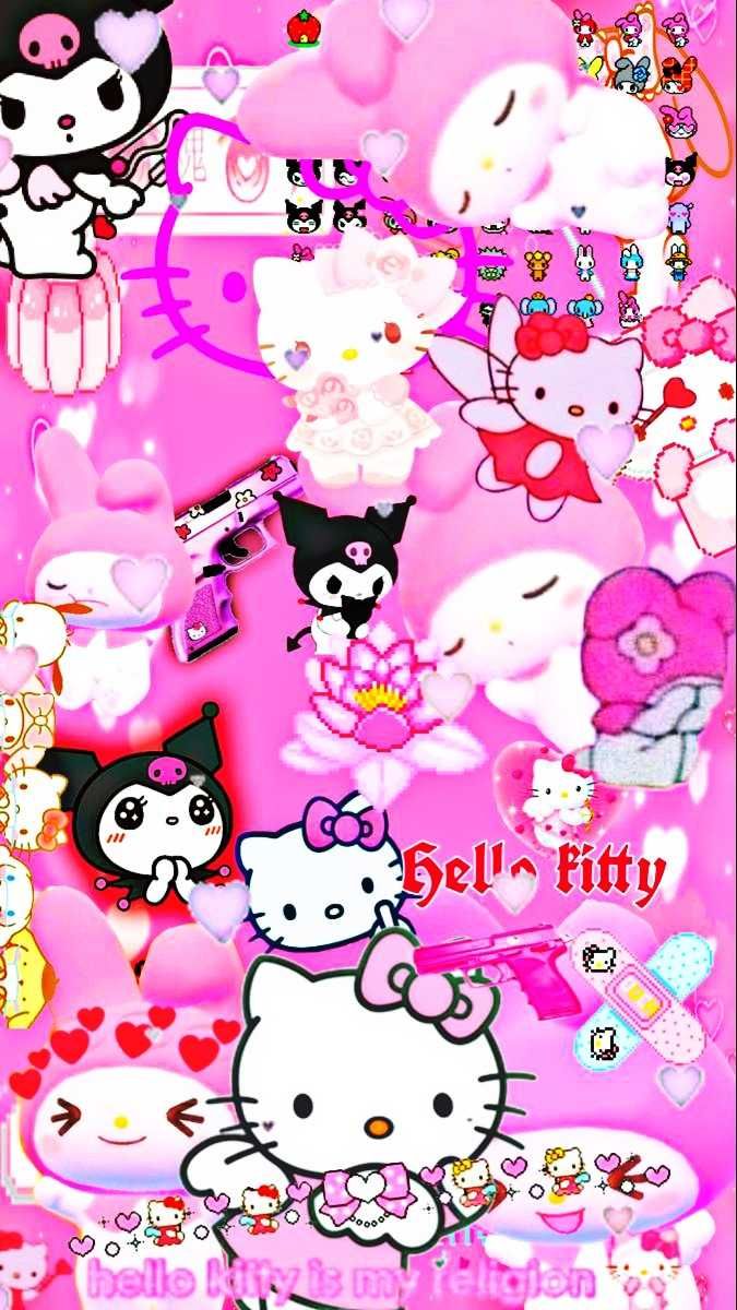 Detail Gambar Hello Kitty Wallpaper Nomer 2