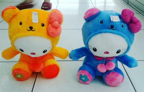 Detail Gambar Hello Kitty Warna Biru Nomer 31