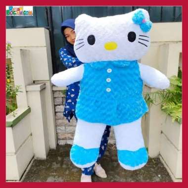 Detail Gambar Hello Kitty Warna Biru Nomer 32