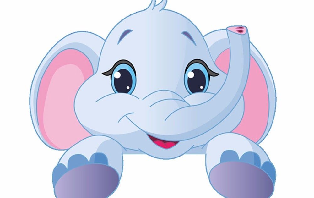 Gambar Hewan2 Animasi Lucu Gajah - KibrisPDR
