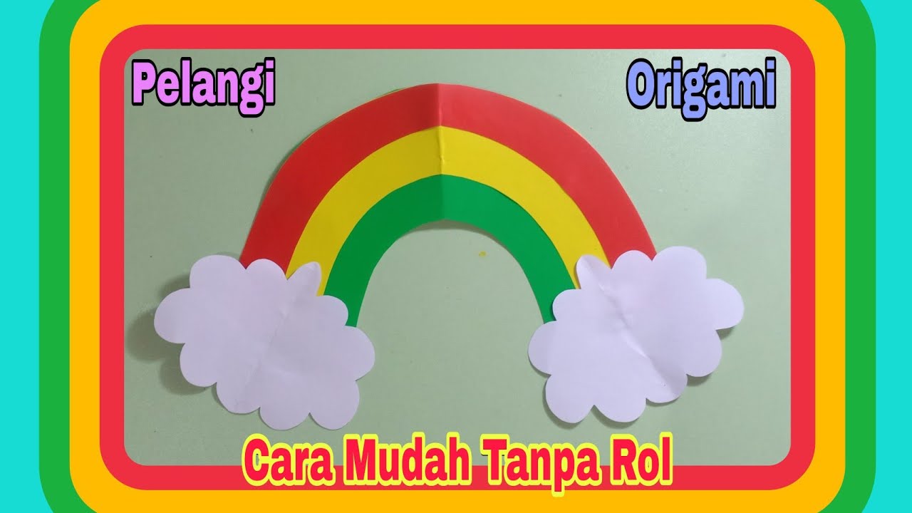 Detail Gambar Hiasan Bunga Dari Kertas Pelangi Nomer 39