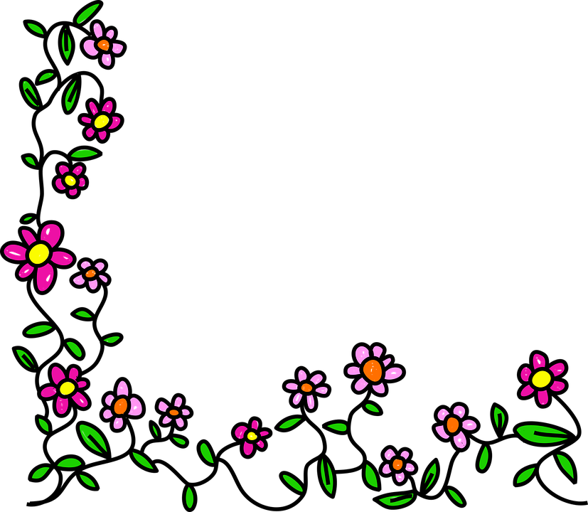 Gambar Hiasan Bunga Kartun - KibrisPDR
