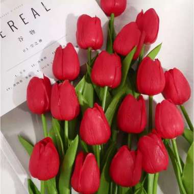 Detail Gambar Hiasan Bunga Tulip Nomer 36