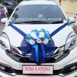 Detail Gambar Hiasan Mobil Pengantin Nomer 14