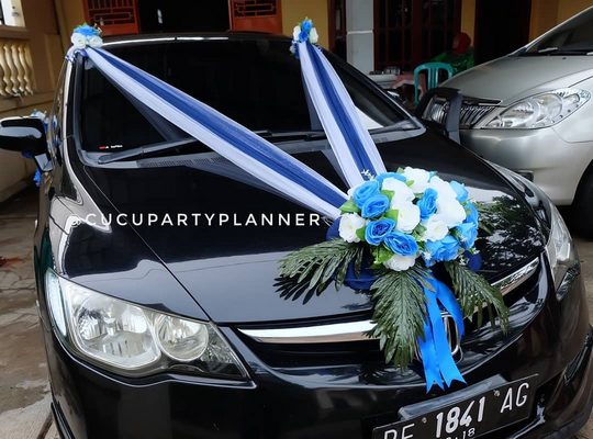 Detail Gambar Hiasan Mobil Pengantin Nomer 36